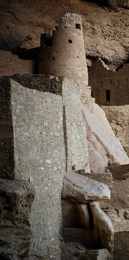 Mesa Verde Triptych Panel No. 1 Photograph by Bud Simpson