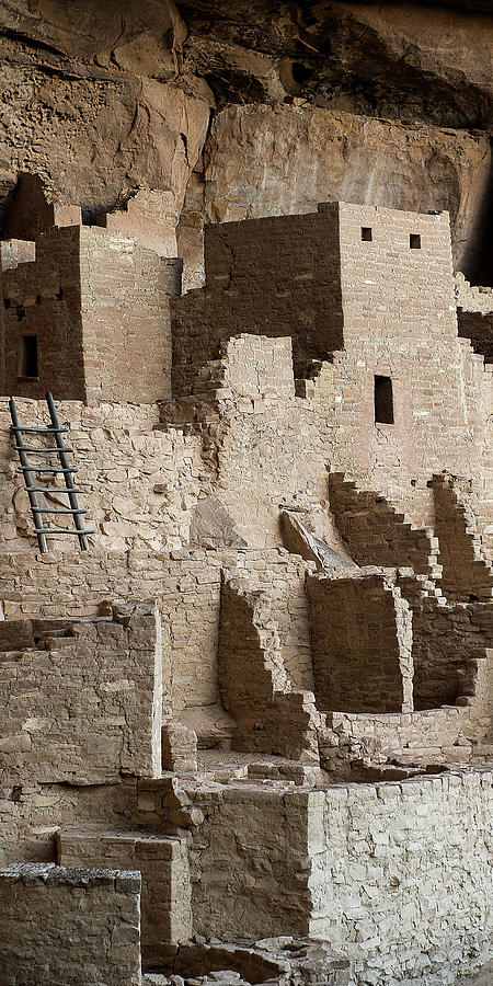 Mesa Verde Triptych Panel No. 2 Photograph by Bud Simpson