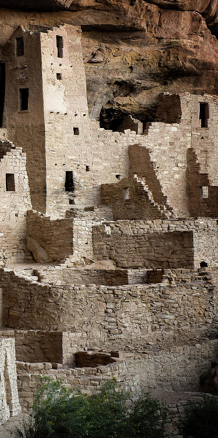 Mesa Verde Triptych Panel No.3 Photograph by Bud Simpson