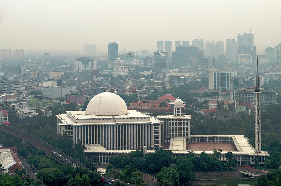 Mesjid Istiqlal Photograph by Steven Richman