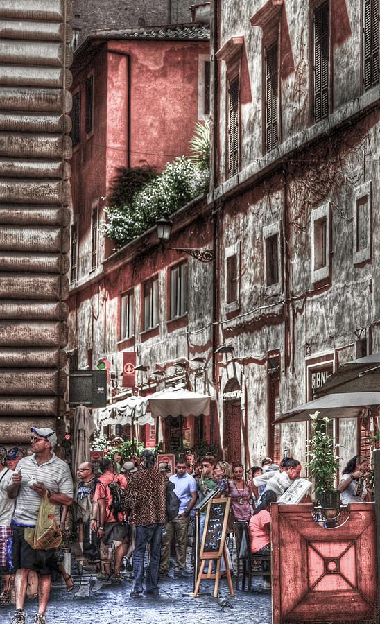 Mess in Trastevere Photograph by Andrea Barbieri
