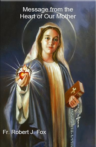 Virgin Mary Painting - Messages from the Heart of Our Mother - Bookcover by Mark Sanislo Virgin Mary Painting - Messages from the Heart of Our Mother - Bookcover by Mark Sanislo