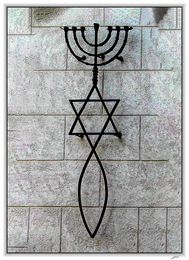 Messianic Symbol Photograph by Thomas Fields