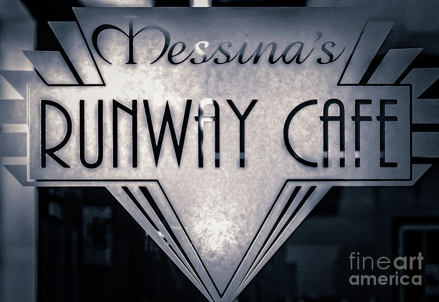 Messinas Runway Cafe Photograph by Kathleen K Parker