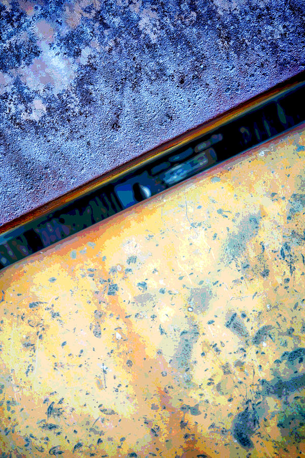 Metal Abstraction Photograph by Ann Powell