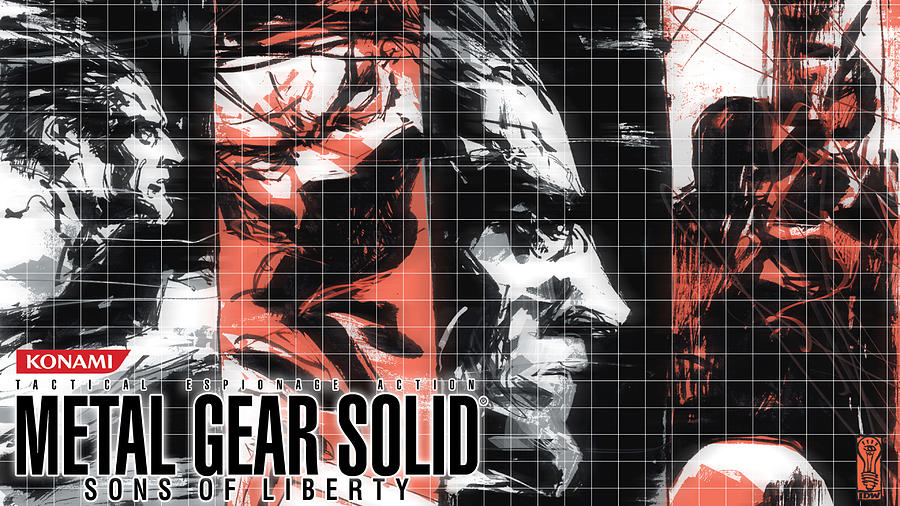 Metal Gear Solid 2 Sons Of Liberty Digital Art By Winna Perlin