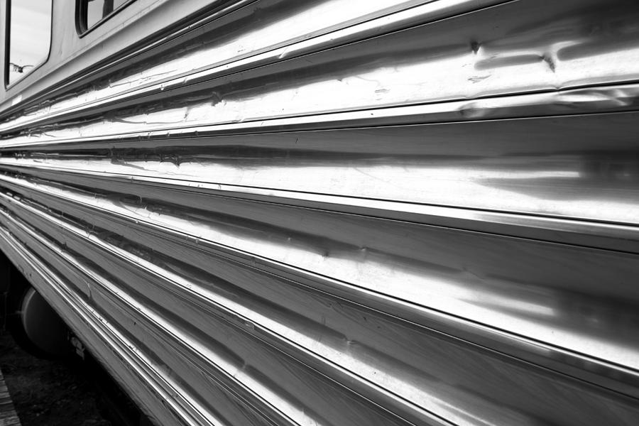 Metal Lines Photograph by Valentino Visentini