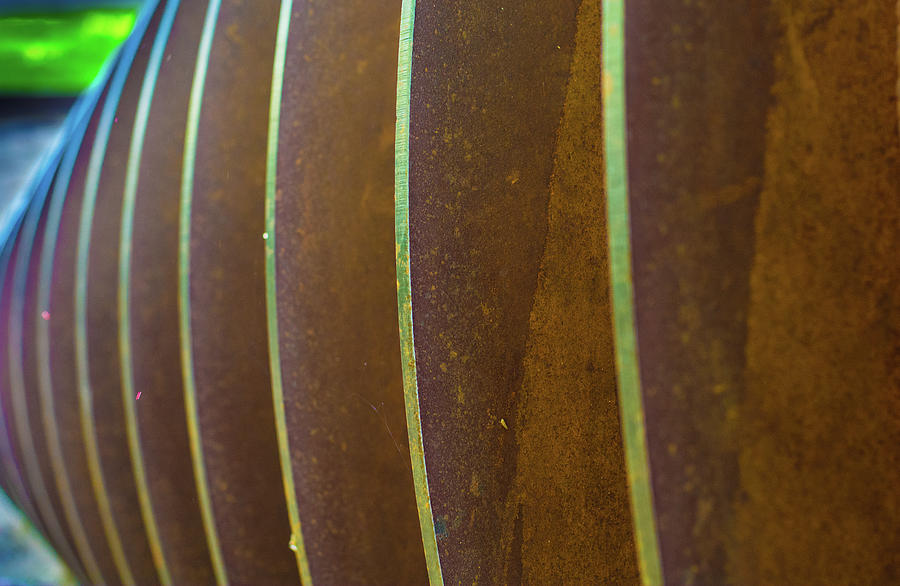 Metal Photograph - Metal Spiral by Lea Rhea Photography Metal Photograph - Metal Spiral by Lea Rhea Photography