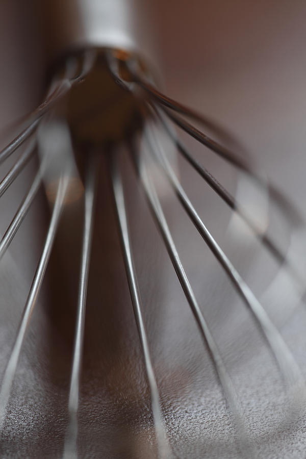 Metal whisk abstract Photograph by Ulrich Kunst And Bettina Scheidulin