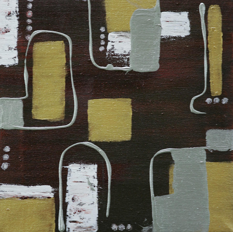 Abstract Painting - Metalic by Robin Lee Abstract Painting - Metalic by Robin Lee