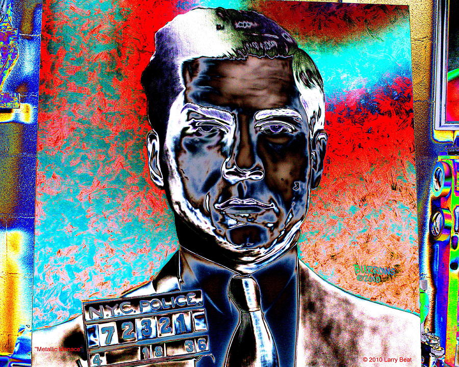 Metallic Menace Digital Art by Larry Beat