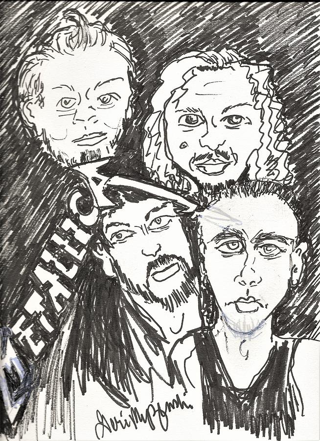 Metallica Drawing