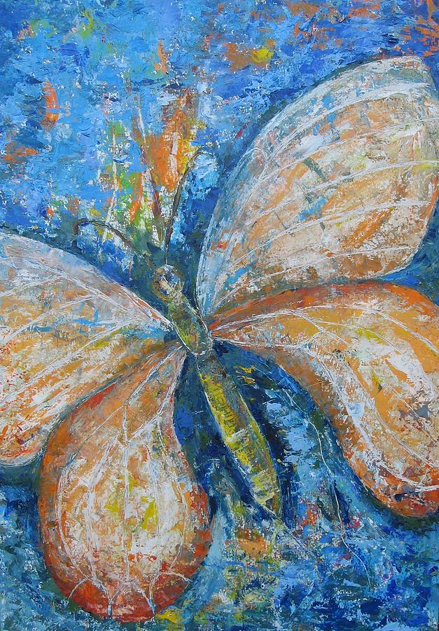 Butterfly Painting - Metamorfozy I by Stella Velka