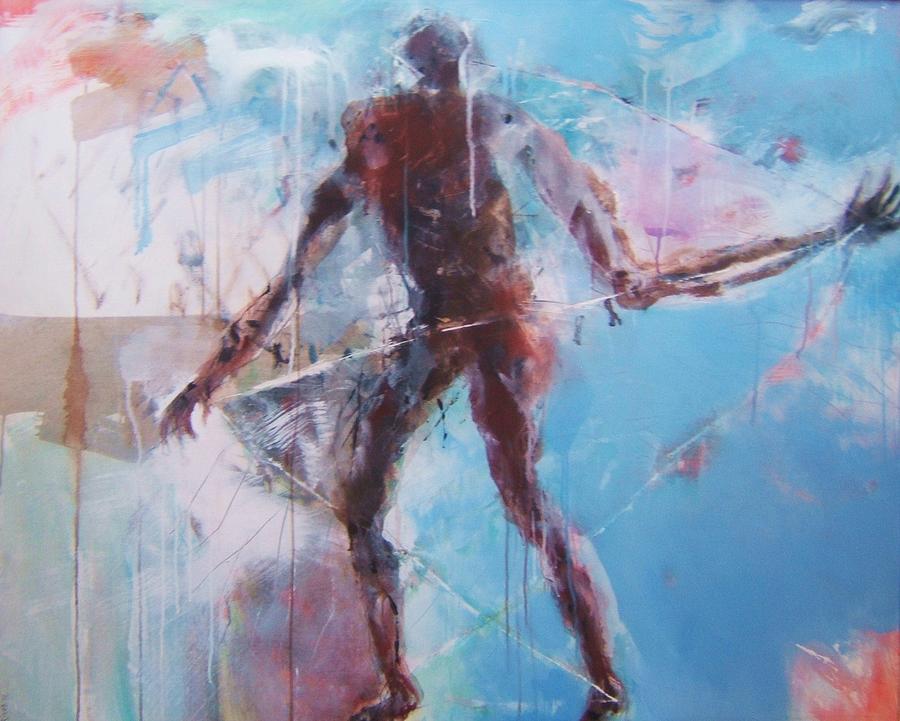 Inuit Painting - Metaphysic two by Rick Rivet RCA Inuit Painting - Metaphysic two by Rick Rivet RCA