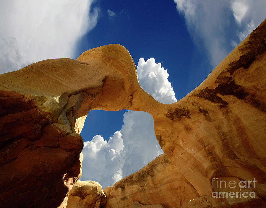 Metate Arch Arizona Photograph by Bob Christopher