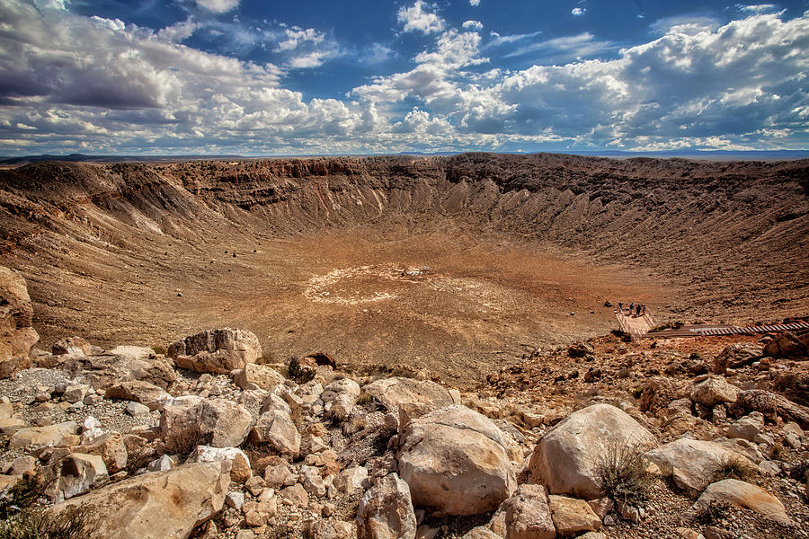 Meteor Crater Photograph by Diana Powell