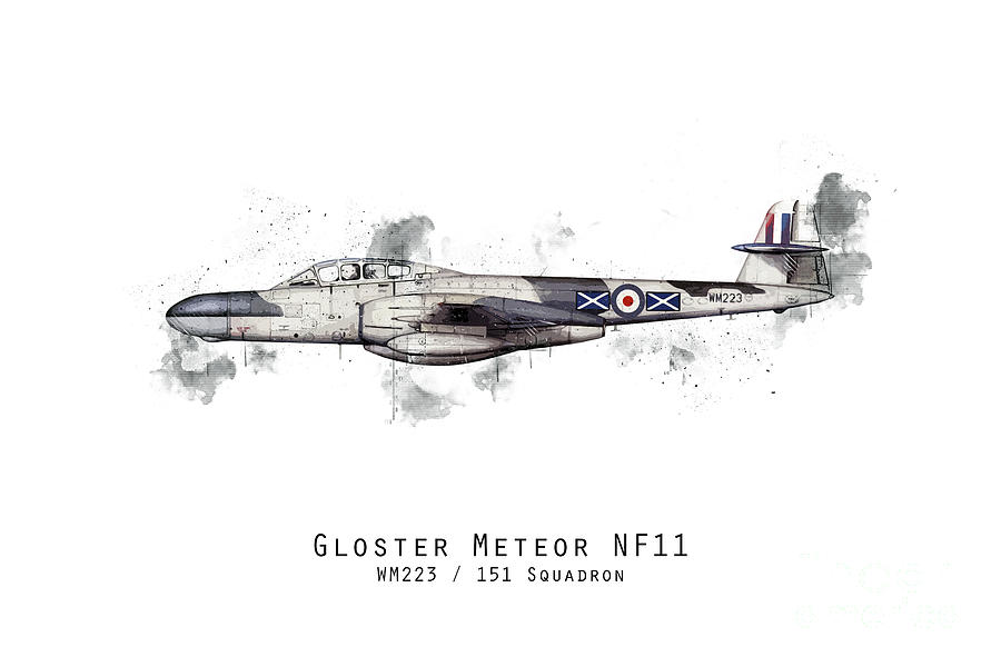 Meteor Sketch - Wm223 Digital Art