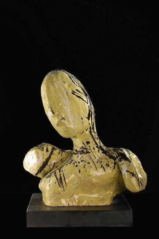 Methaphisic Poet Sculpture by Gian Genta