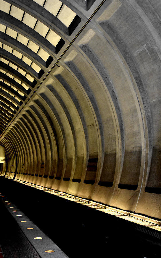 Metro Center Photograph by Angel Bentley