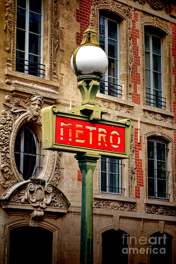 Metro Photograph by Olivier Le Queinec
