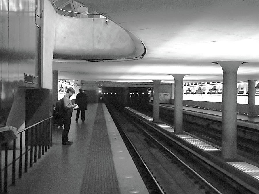 Metro Scene-Arlington, VA Photograph by Bill Dussault | Pixels