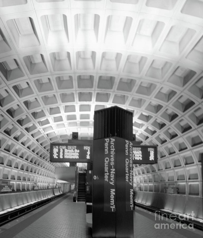 Metro Station D C Photograph