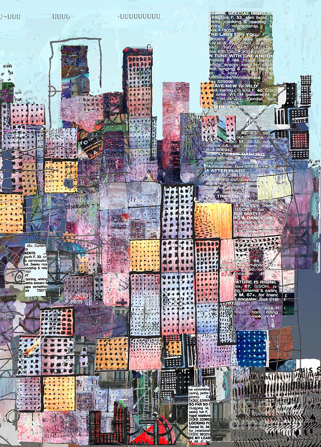 Skyscraper Digital Art - Metropolis 3 by Andy  Mercer