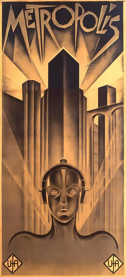 Metropolis Poster Digital Art by Chuck Staley