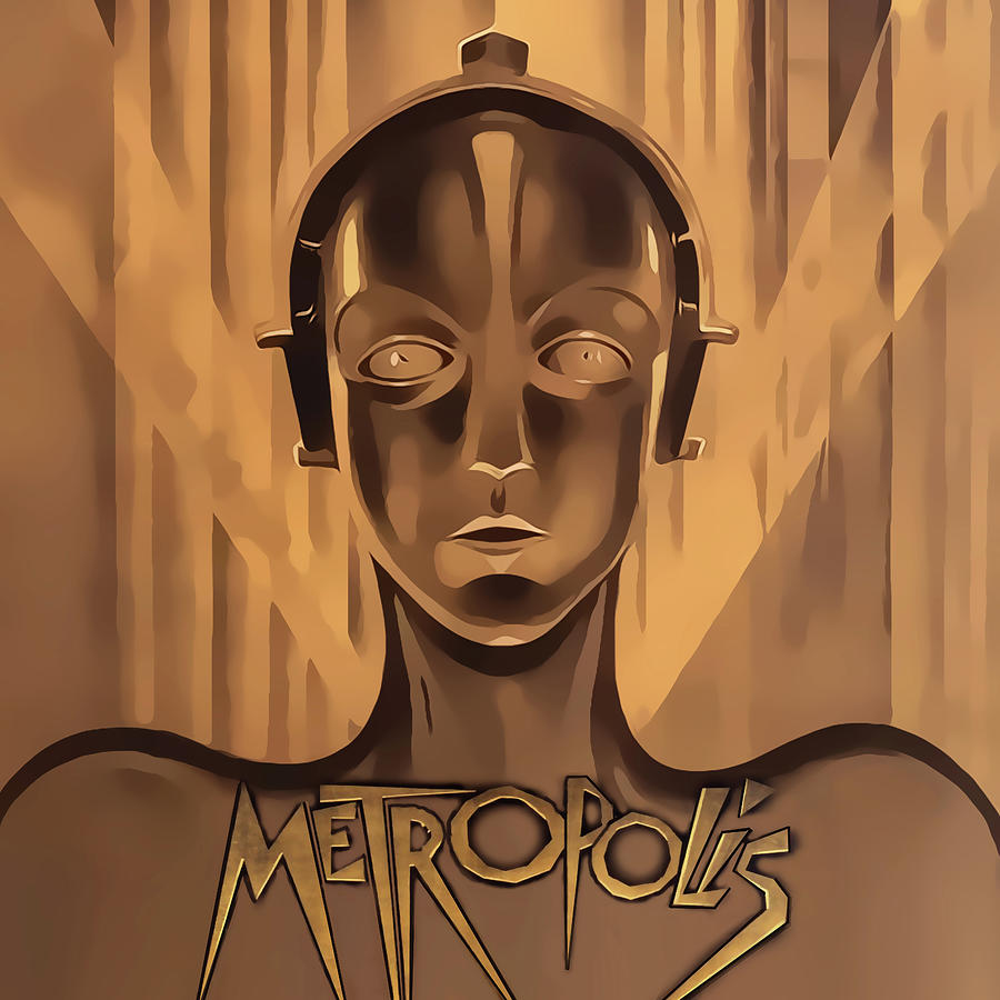 Metropolis - Square Digital Art by Chuck Staley