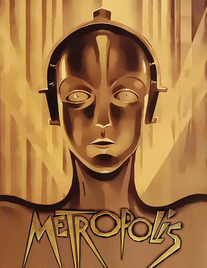 Metropolis - Vertical Digital Art by Chuck Staley