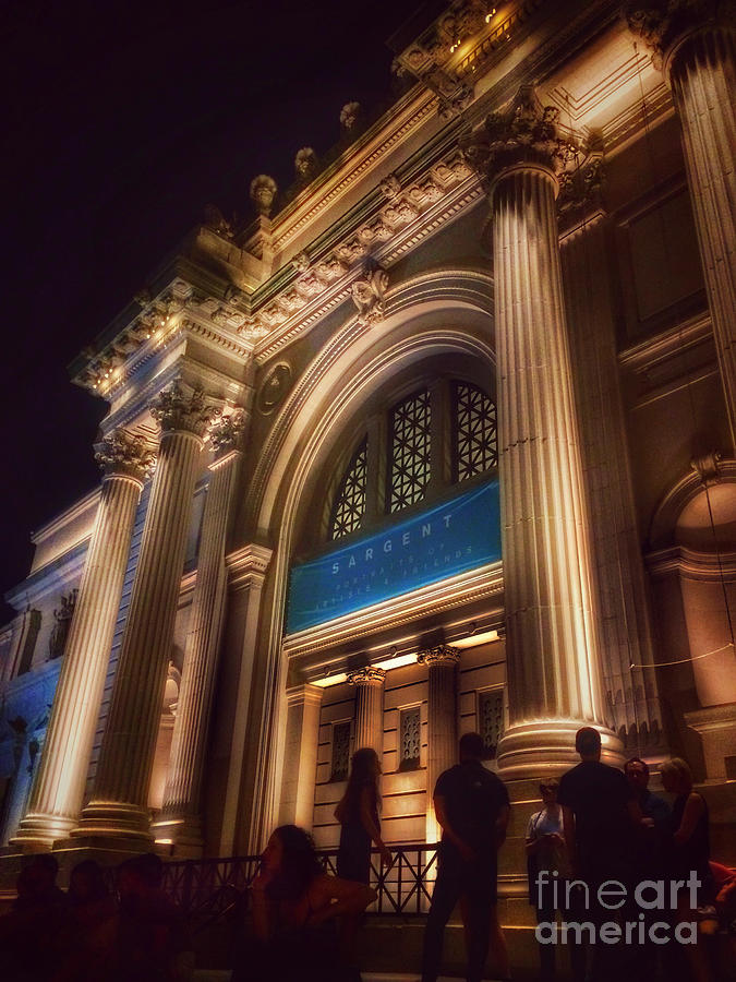 Metropolitan Museum at Night Four Photograph by Miriam Danar