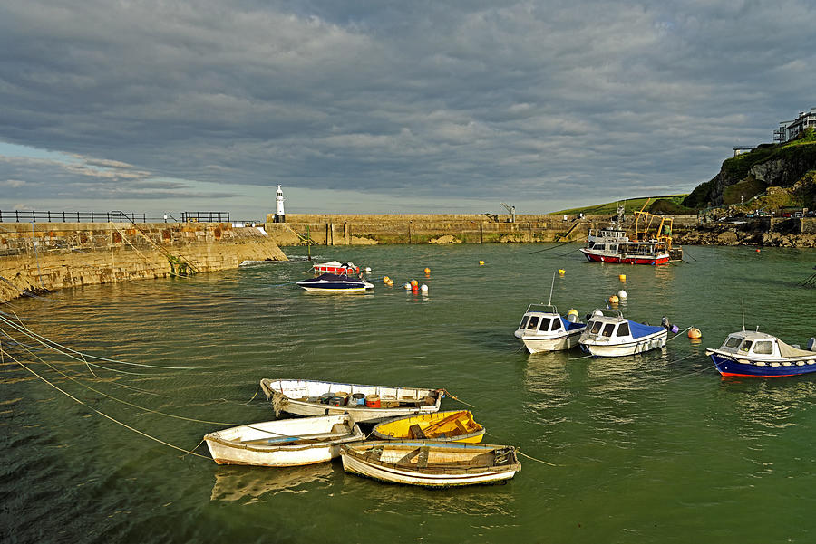Mevagissey Outer Harbour Photograph by Rod Johnson