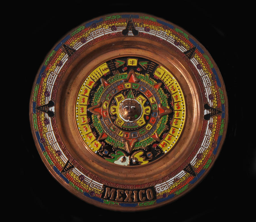 Mexican Aztec Calendar Photograph by Art Spectrum