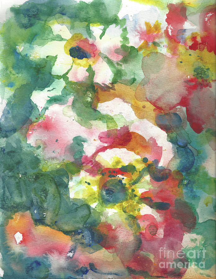 Mexican Bloom 01b Painting by Francelle Theriot