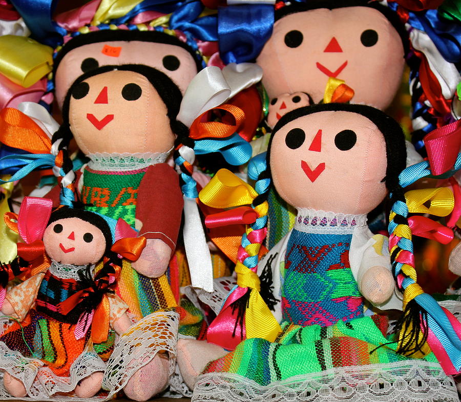 Mexican Dolls Photograph by Alice Terrill