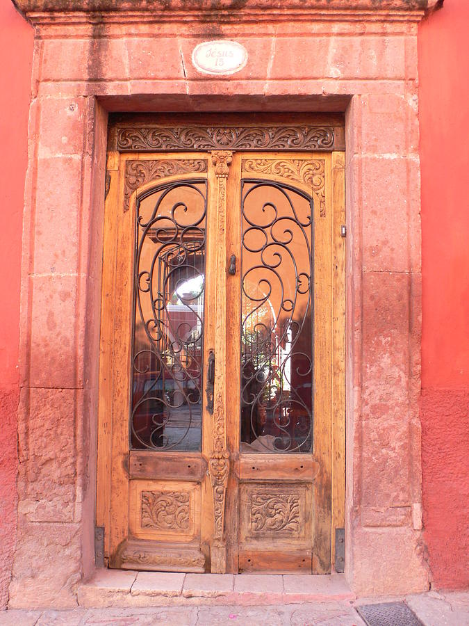 Mexico Photograph - Mexican Doorway 2 by Francine Gourguechon Mexico Photograph - Mexican Doorway 2 by Francine Gourguechon