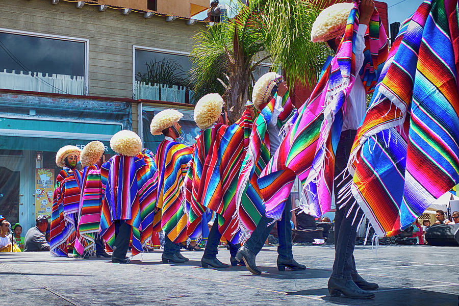 Boot Photograph - Mexican Folk Dancers by Hugh Smith
