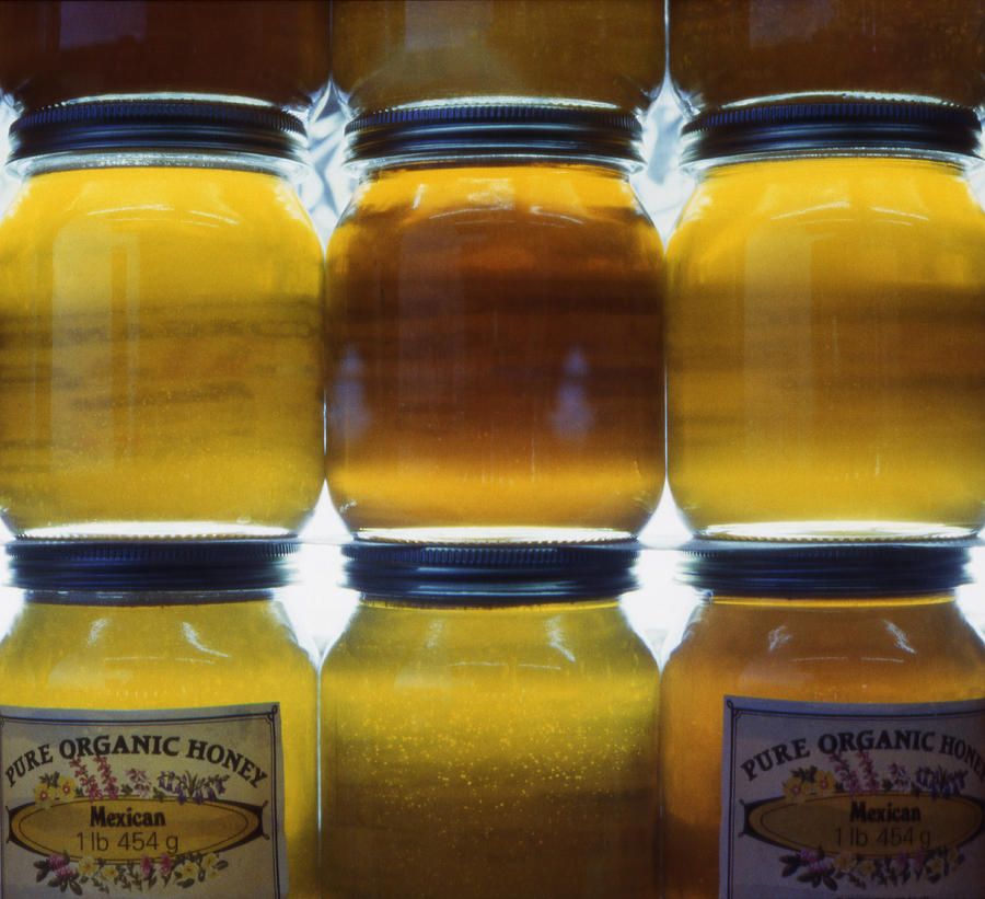 Jar Photograph - Mexican Honey by Steve Outram