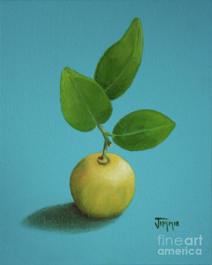 Mexican Lime Painting by Jimmie Bartlett