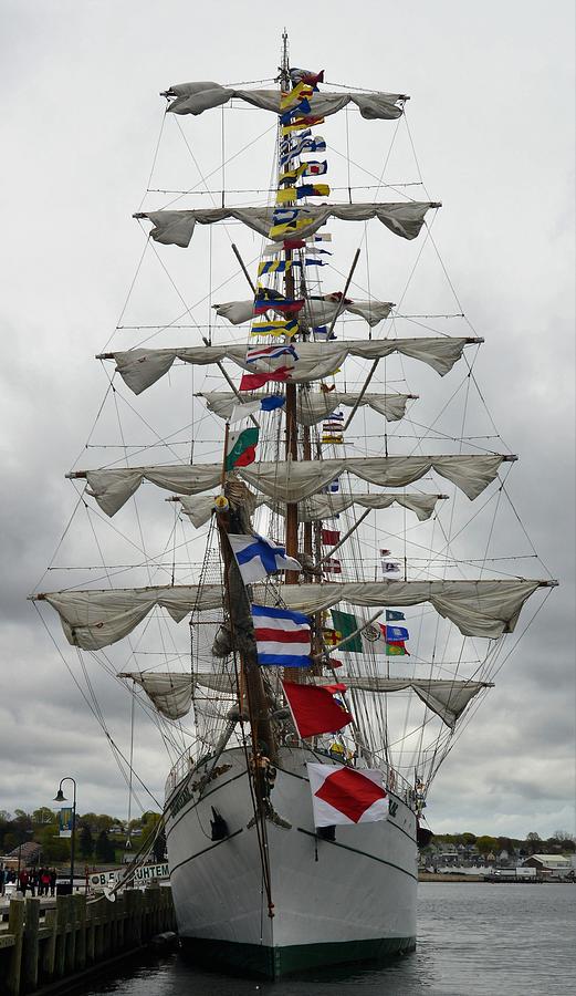 Mexican Navy Ship Photograph by Charles HALL
