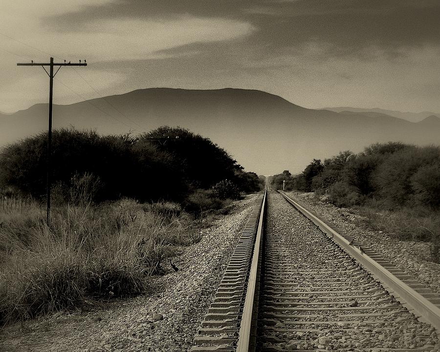 Mexican Rail Road.. Photograph by Al Swasey