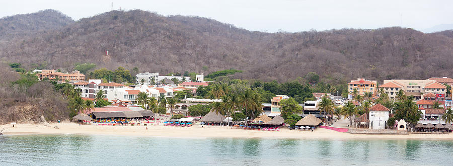 Mexican Resort Panorama Photograph by Ramunas Bruzas