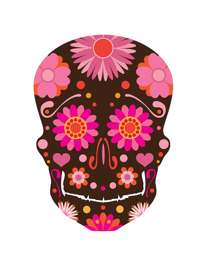 Mexican Skull Art Illustration Photograph by Jit Lim