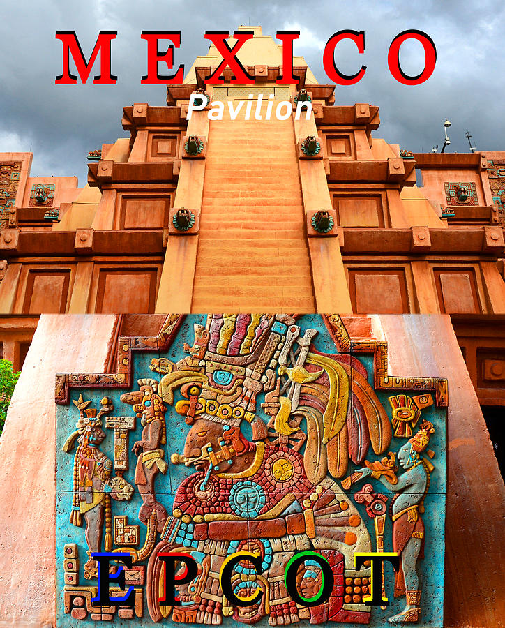 Mexico at EPCOT Photograph by David Lee Thompson