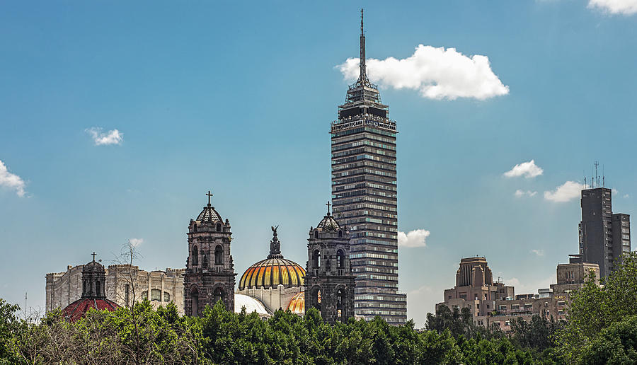 Mexico City Skyline Photograph by Guillermo Magana Fine Art America