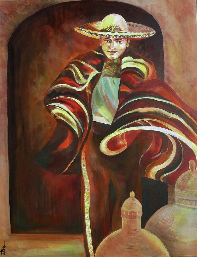 Mexico.Part Two Painting by Anna  Duyunova