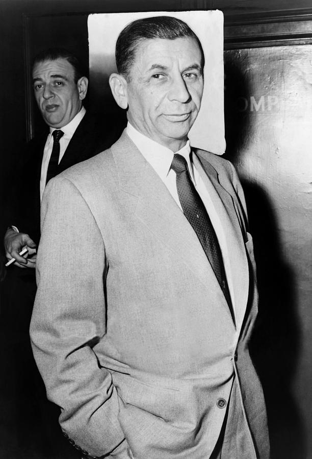 Meyer Lansky Photo - 1958 Photograph by War Is Hell Store