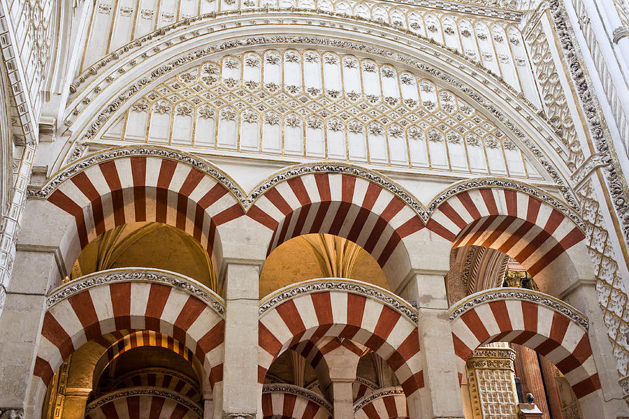 Mezquita Cathedral Architectural Details Photograph by Artur Bogacki