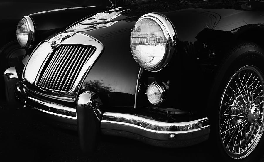 Car Photograph - MG MGA Classic Car by Darius Aniunas