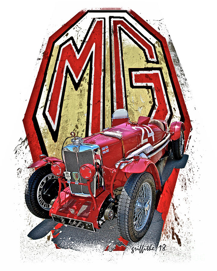 MG T Type Photograph by Tom Griffithe